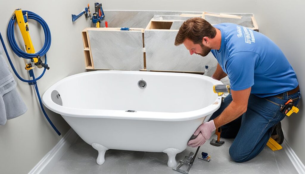 bathtub installation tips