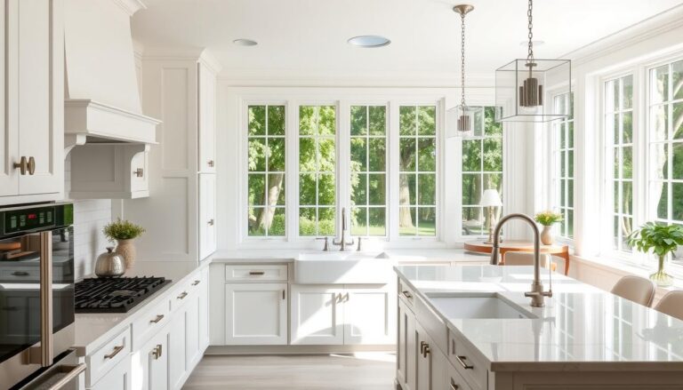 Classic white kitchen renovation ideas