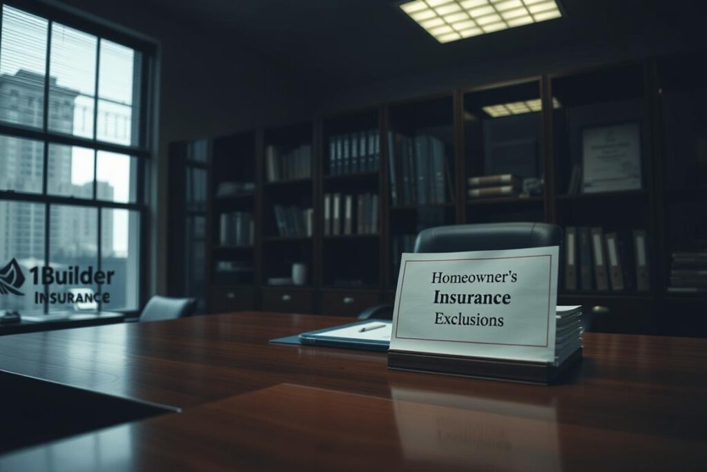 Homeowner's insurance exclusions