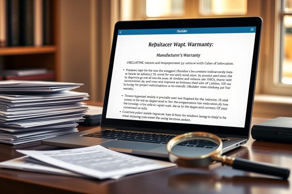 replacement window warranty information