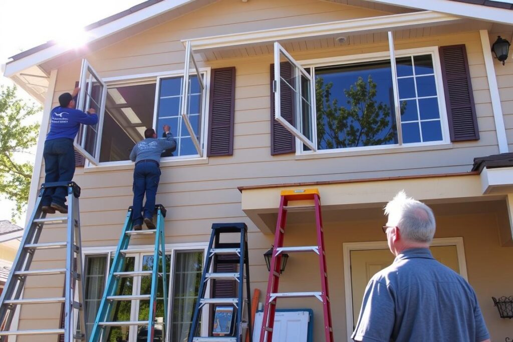 Diamond Springs residential window replacement process