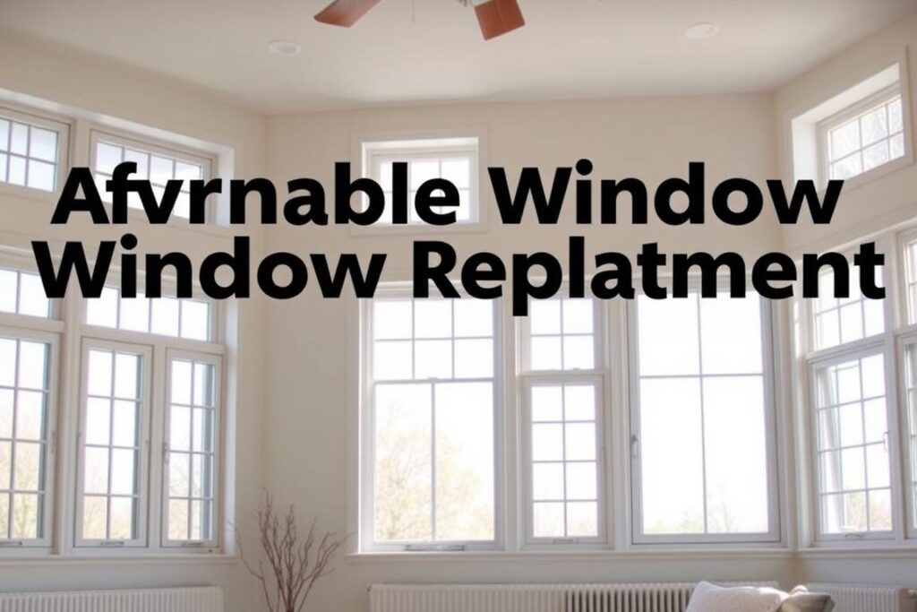 affordable window replacement solutions