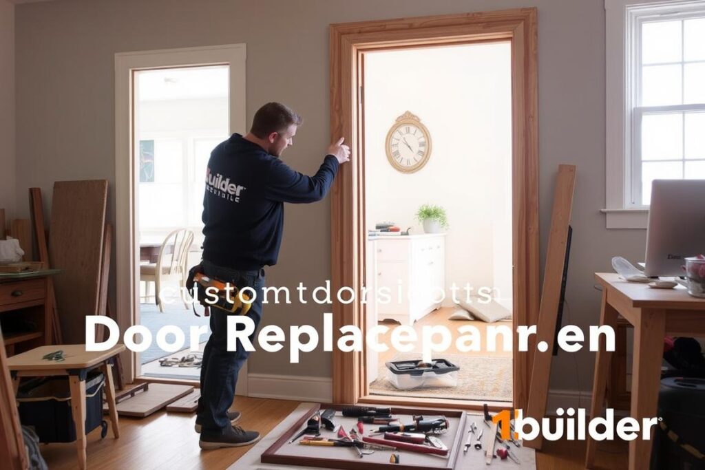 custom door replacement process