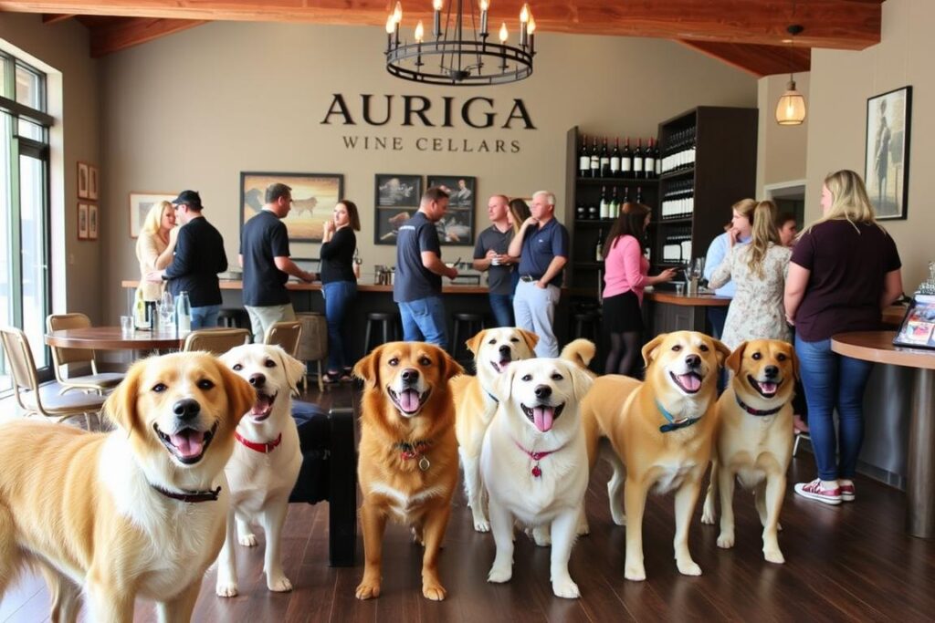Auriga Wine Cellars dog friendly Placerville