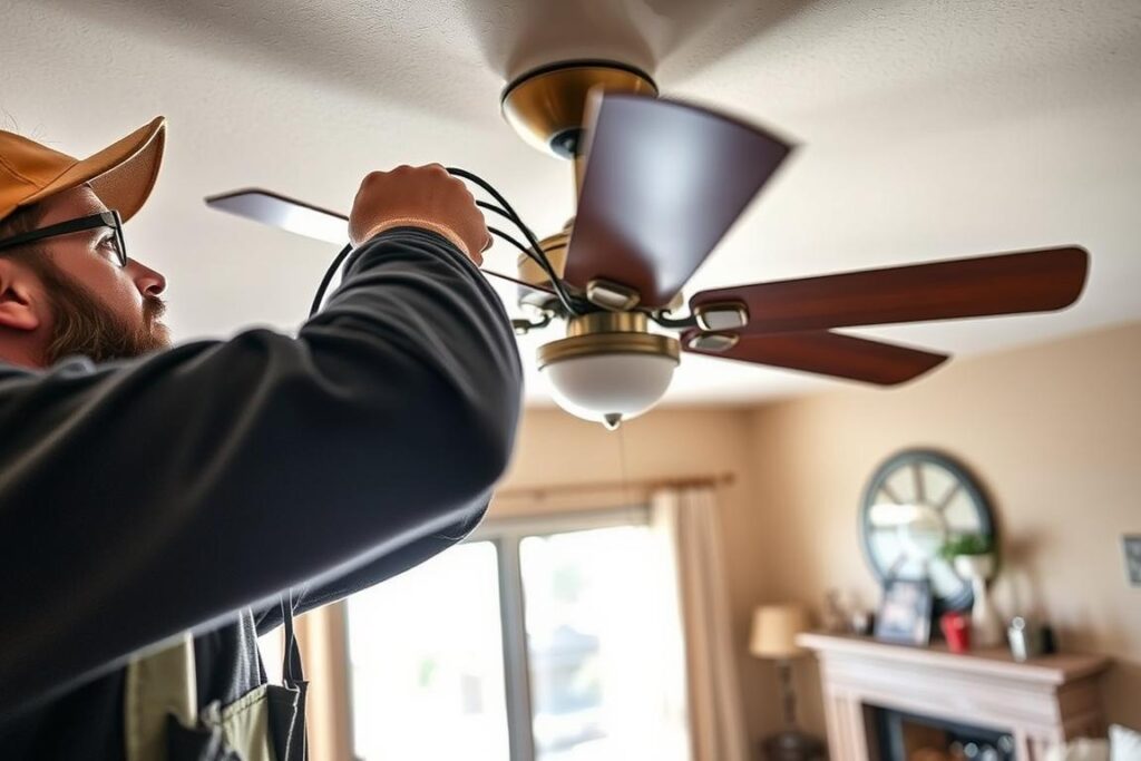 Ceiling Fan Installation Placerville CA Wiring - 1Builder Handyman 5 Ceiling fan installation Placerville CA wiring