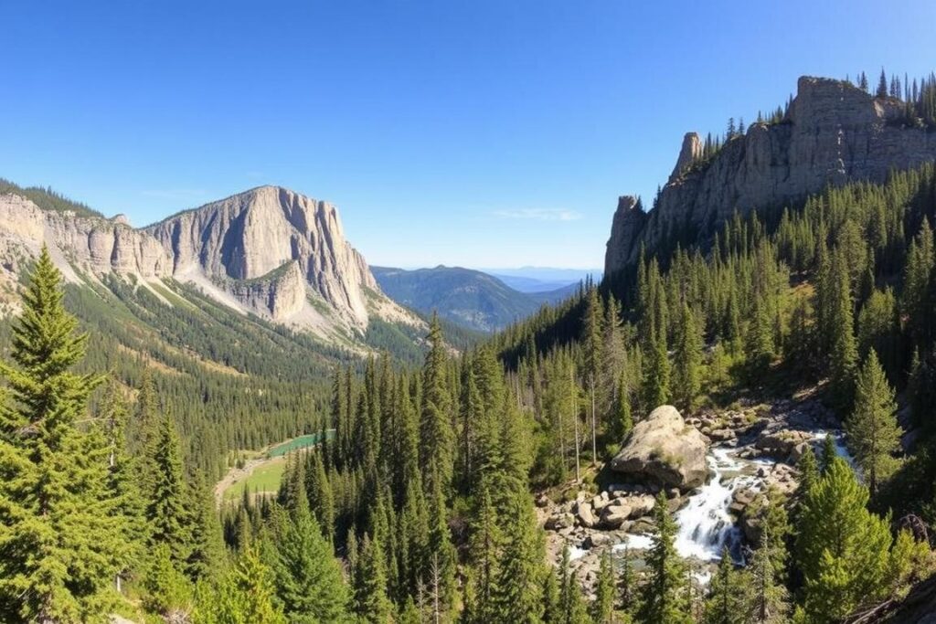 Crystal Basin waterfall hikes