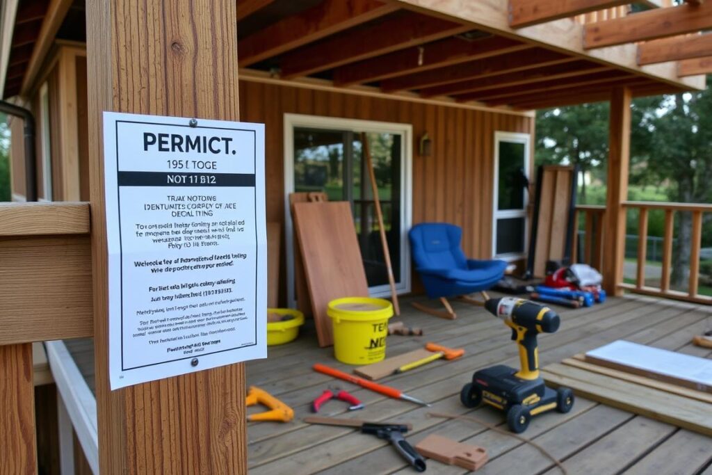 Deck building permits Placerville CA