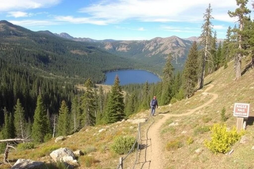 Eagle Falls Trail wildflowers Lake Tahoe