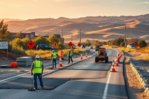 Ice House Road rehabilitation project updates Placerville CA
