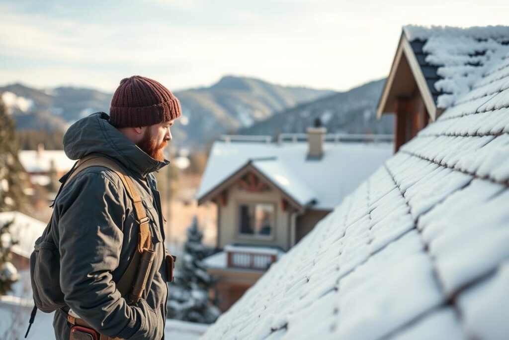 Roof inspection for winter damage Placerville CA