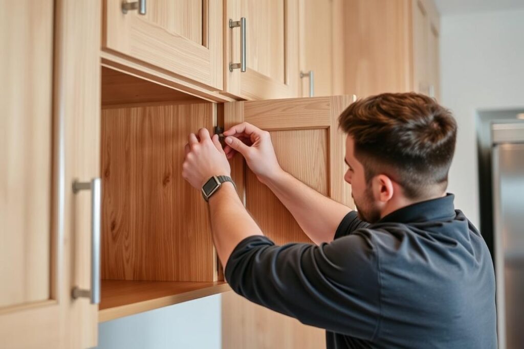 cabinet hinge adjustment Placerville CA kitchen