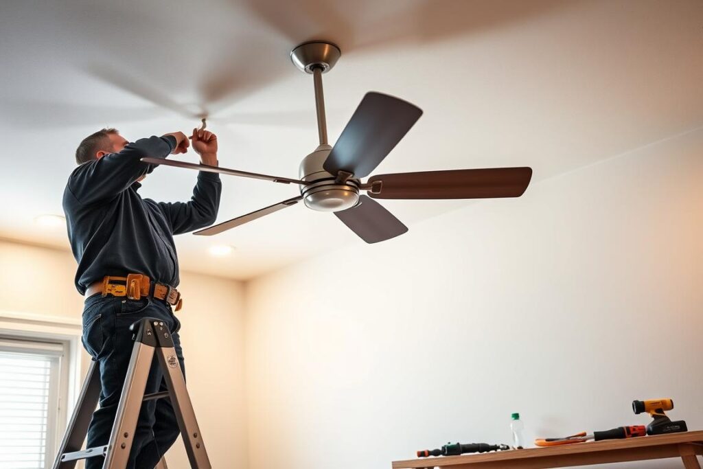 ceiling fan installation
