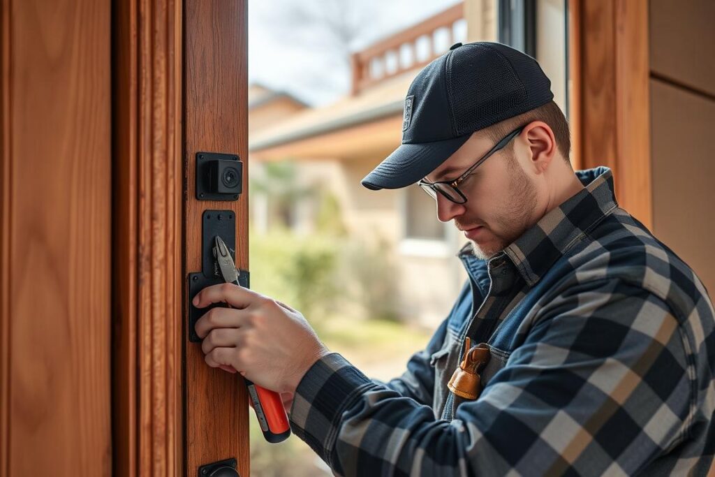 door frame repair Placerville CA sticky door