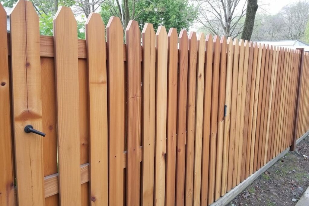 fence repair cost by type