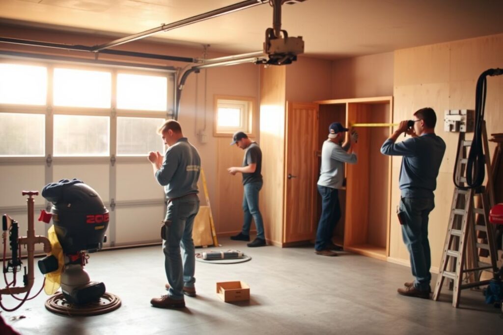 garage conversion process