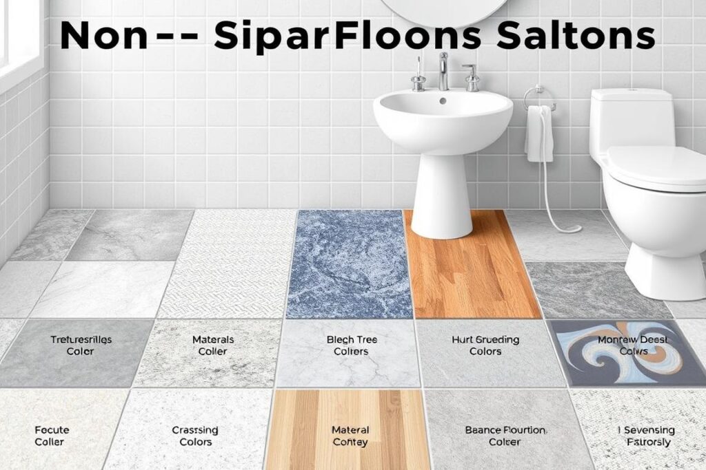 non-slip bathroom flooring Placerville