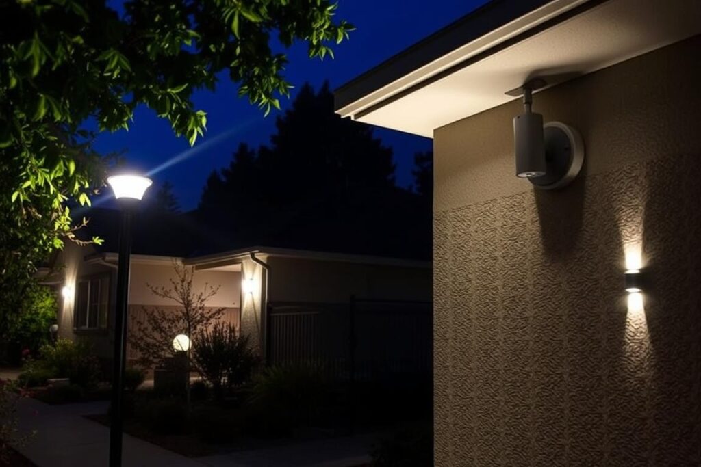 outdoor security lighting installation Placerville CA