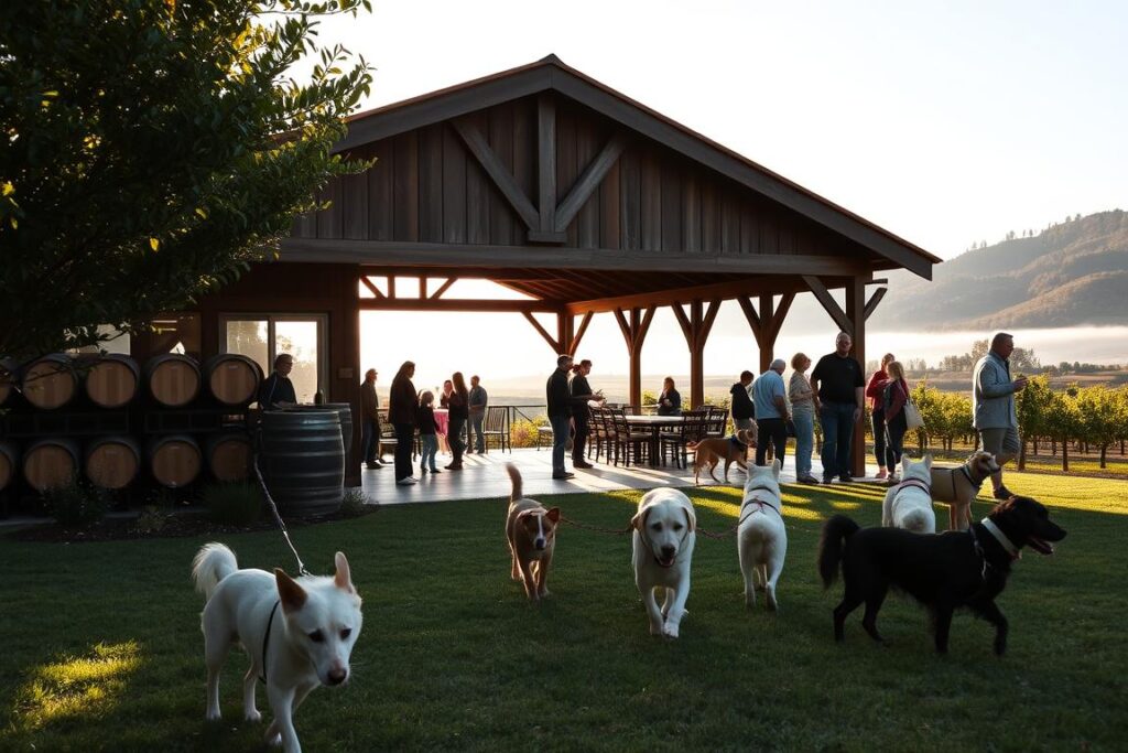 pet friendly winery