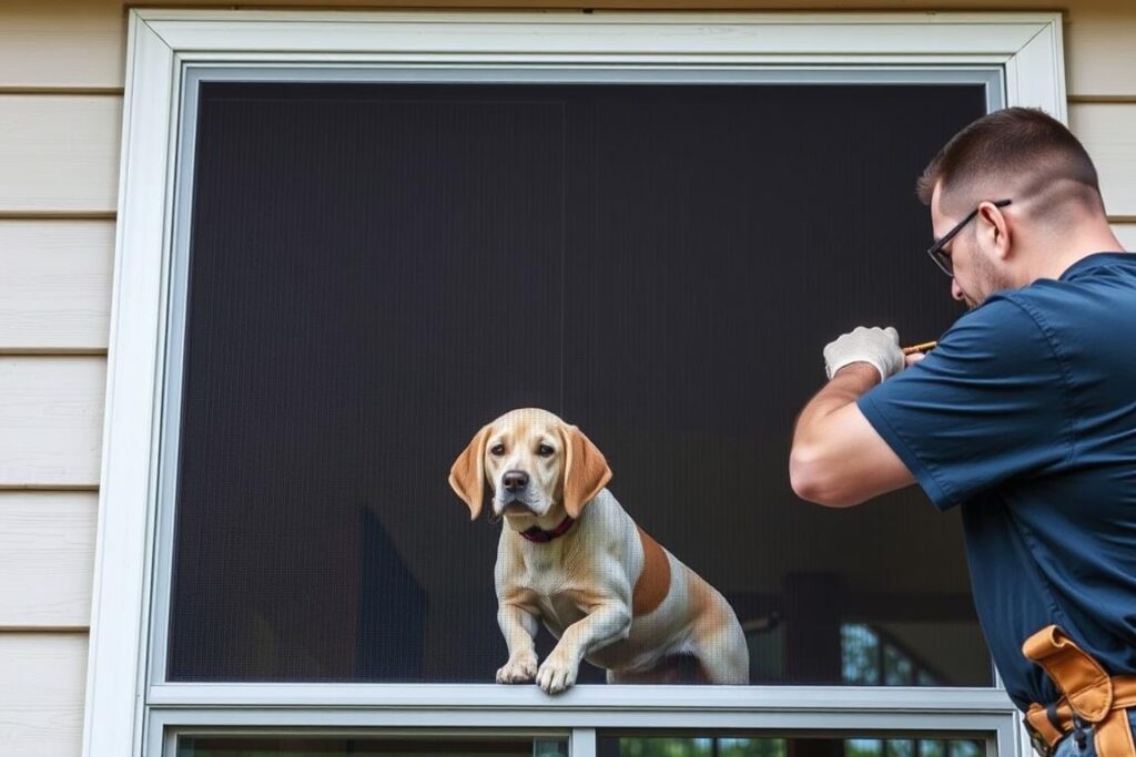 Pet Proof Window Screen Replacement in Placerville, CA 10 pet-proof window screen replacement