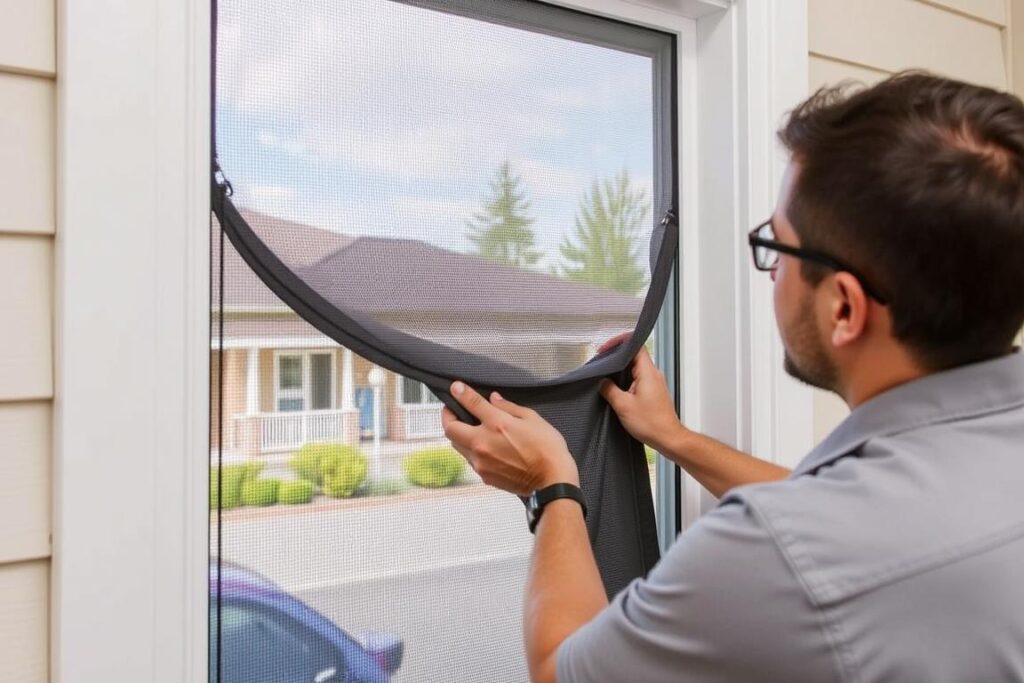pet proof window screen replacement near me