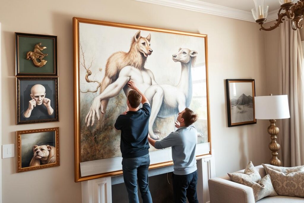 professional art installation Placerville