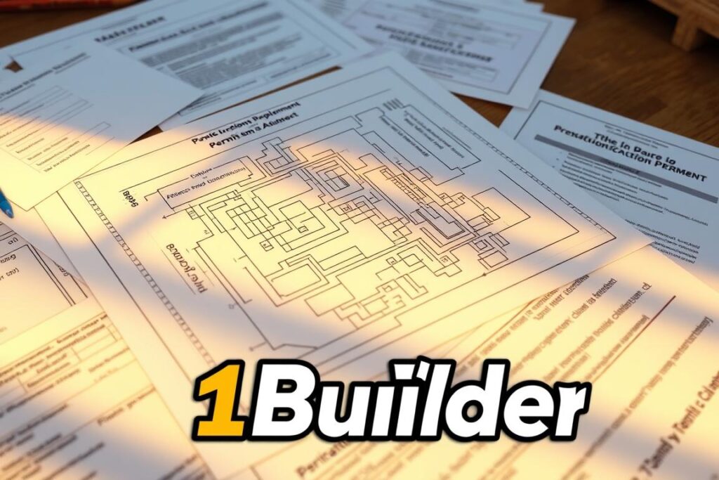shed construction permit application site plan