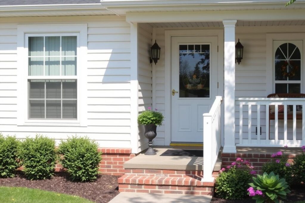 siding maintenance after power washing