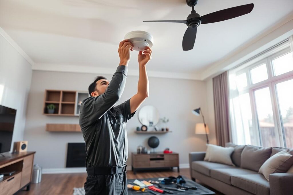smoke detector installation services Placerville CA